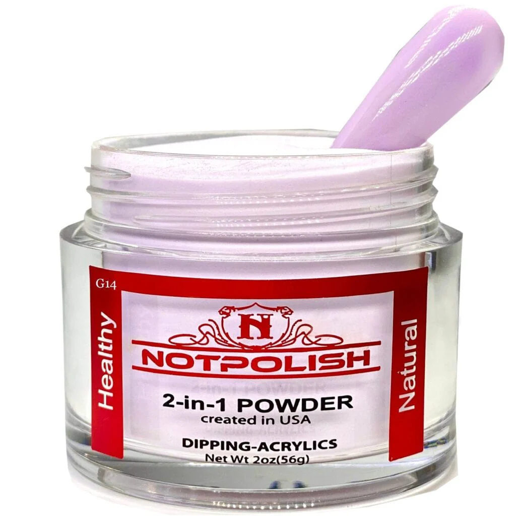 NOTPOLISH Powder Glow In The Dark Collection G14 Flash Mob - Image 2