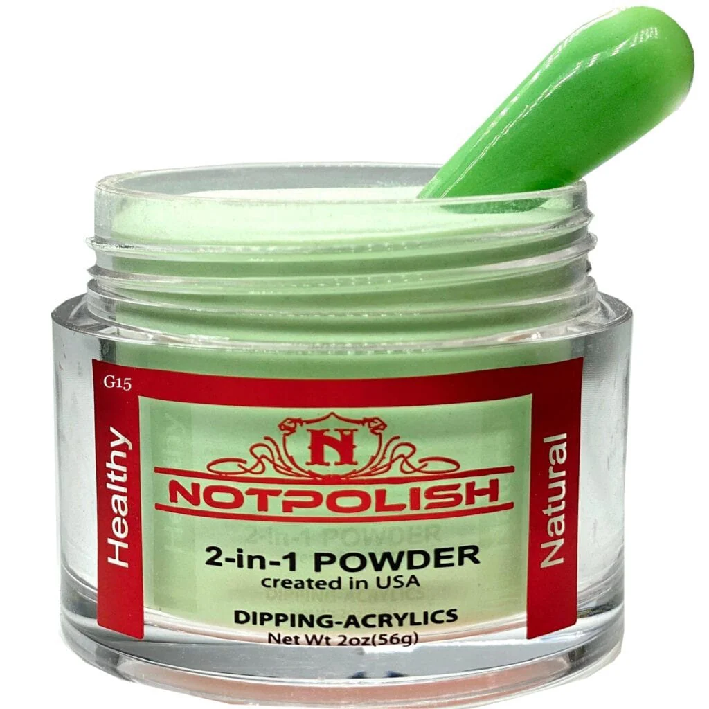 NOTPOLISH Powder Glow In The Dark Collection G15 Neon Ninjas - Image 4