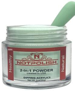 NOTPOLISH Powder M86 Blooming Mint - Image 2