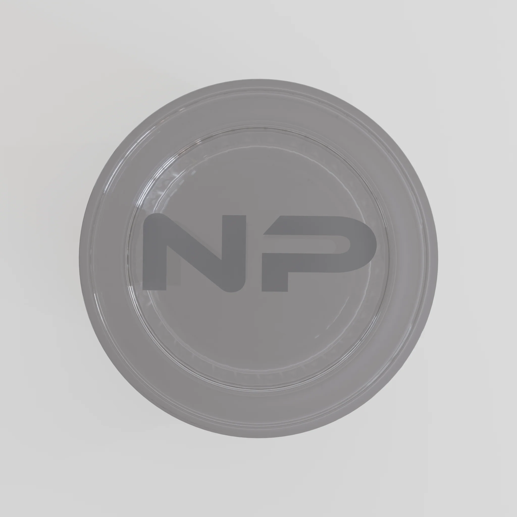 NOTPOLISH Nail Design Empty Dappen Dish Clear Circle - Image 4