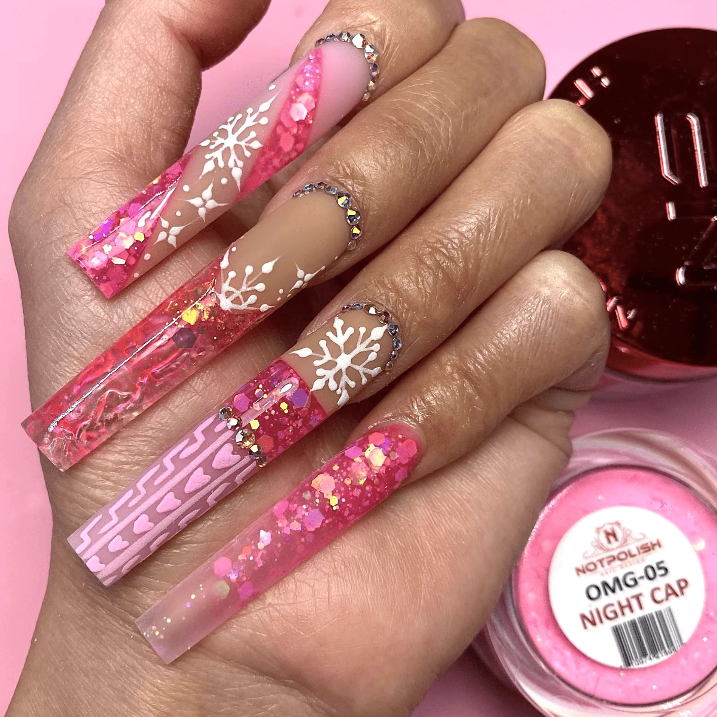 Notpolish Powder Oh My Glitter OMG 05 Night Cap - Image 3