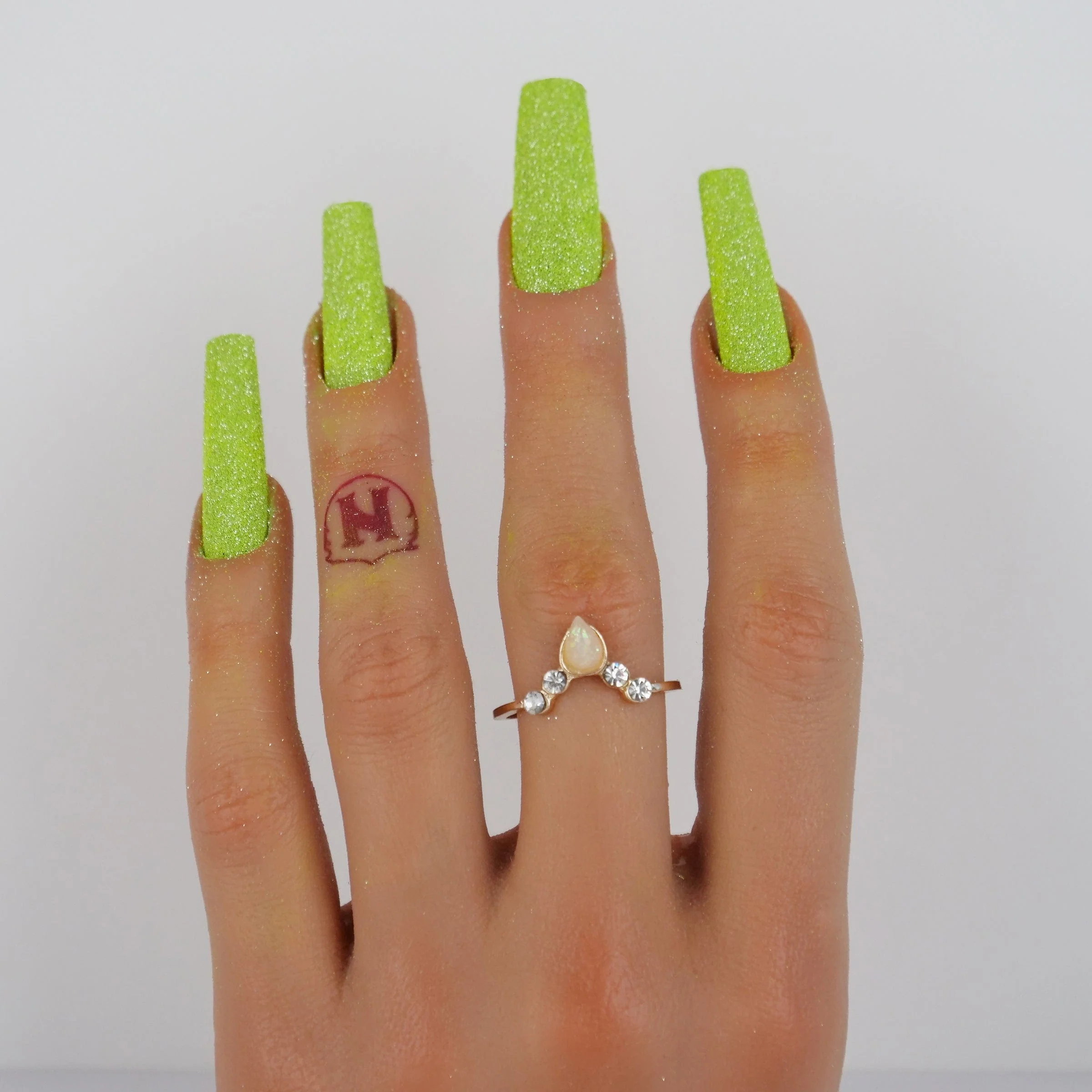 NOTPOLISH Powder Sparkle It ST02 Party Lime - Image 2