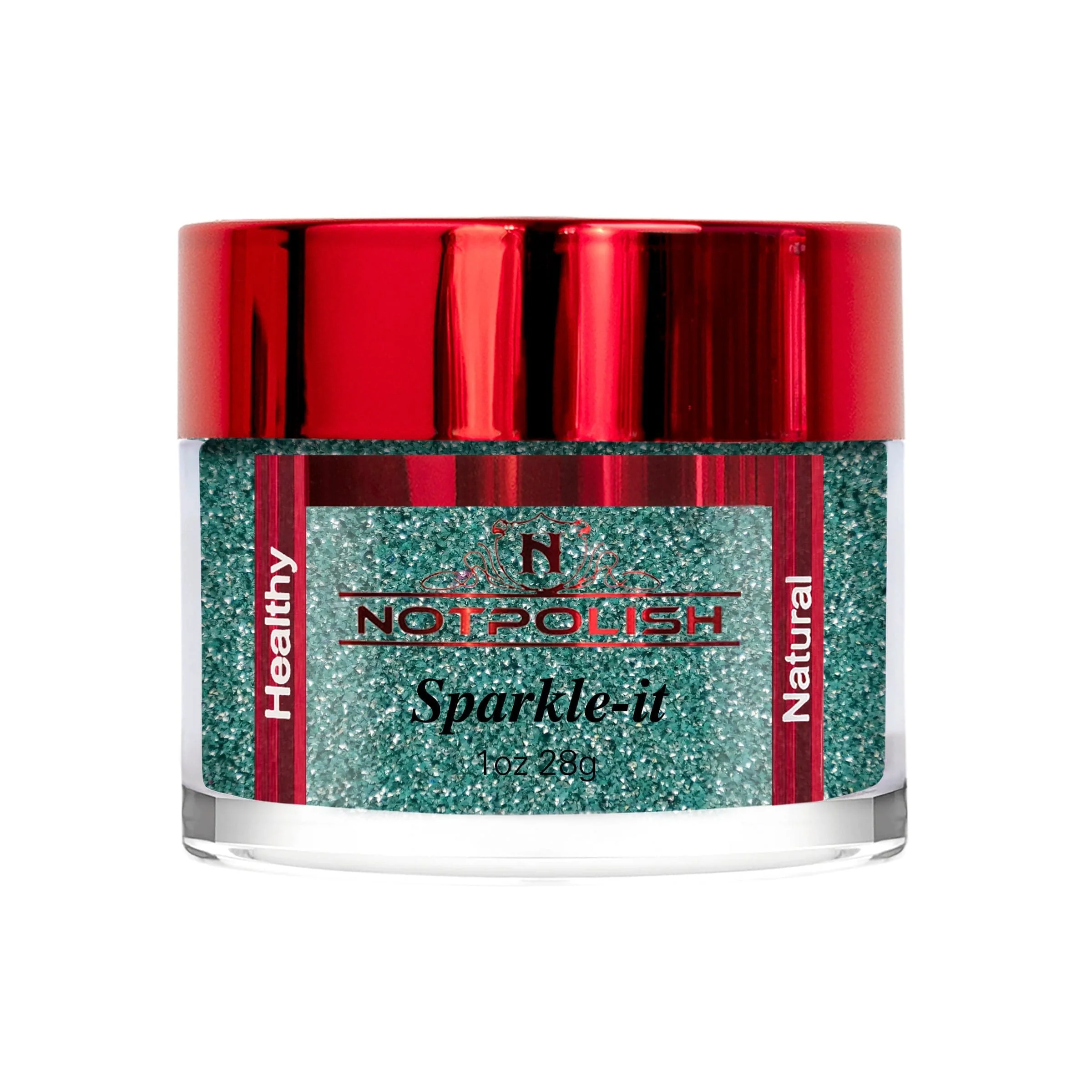 NOTPOLISH Powder Sparkle It ST07 Tealing Hearts