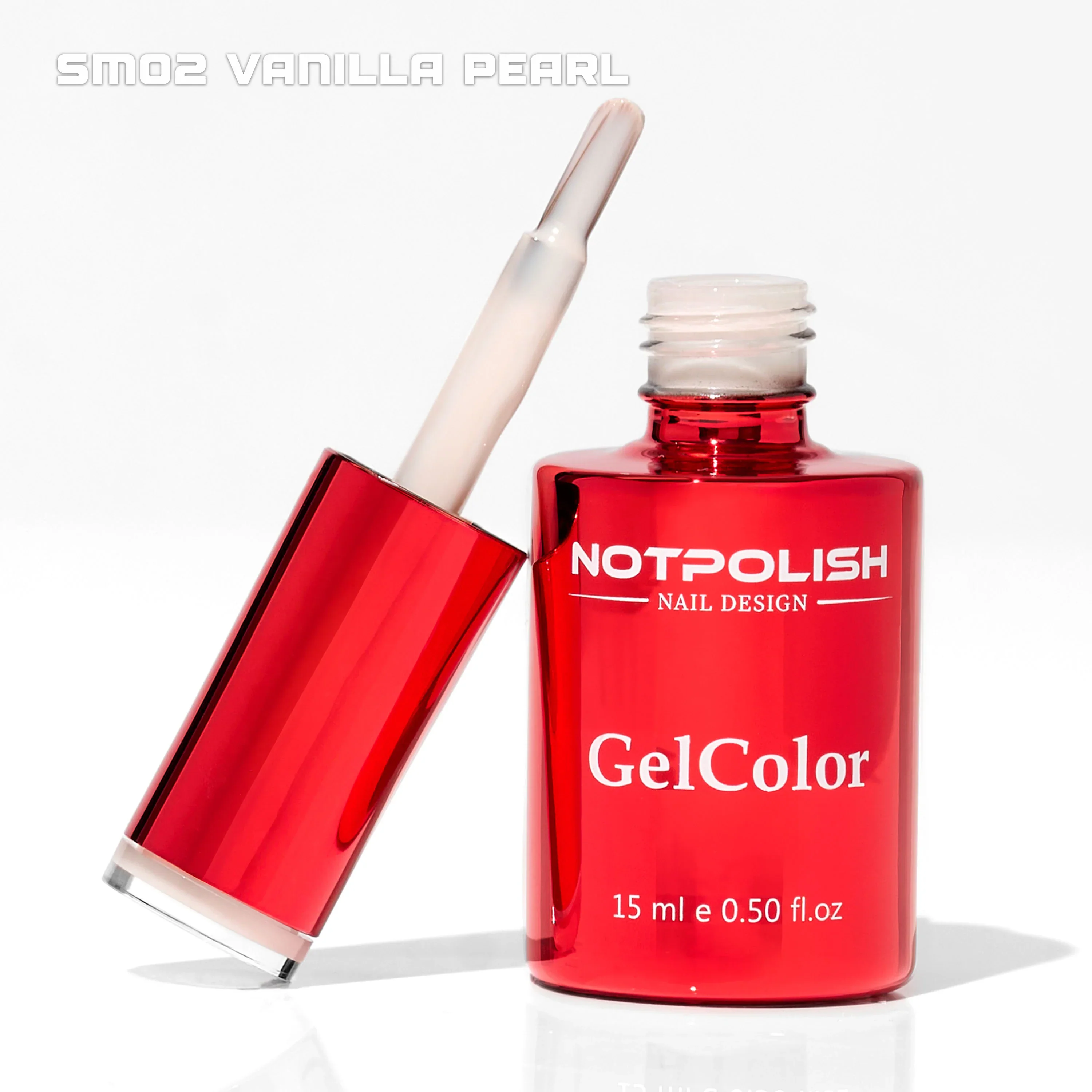Notpolish Sheer Melts Gel Polish SM02 VANILLA PEARL - Image 3