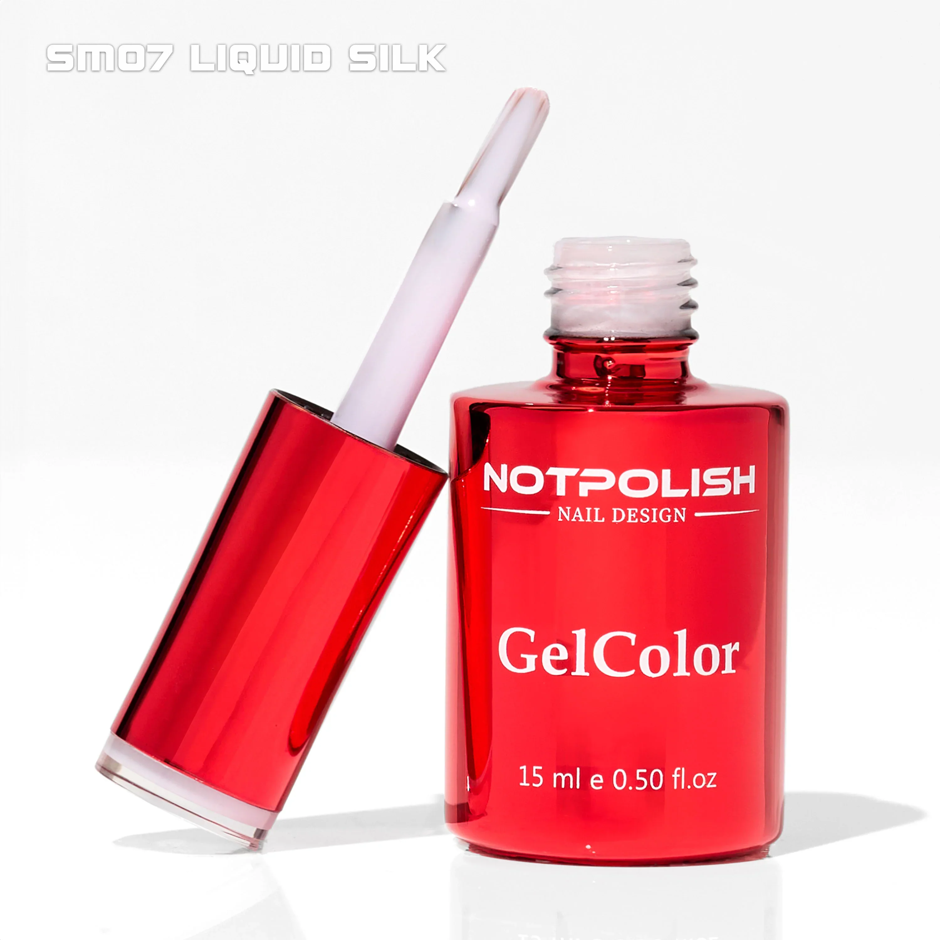 Notpolish Sheer Melts Gel Polish SM07 LIQUID SILK - Image 3