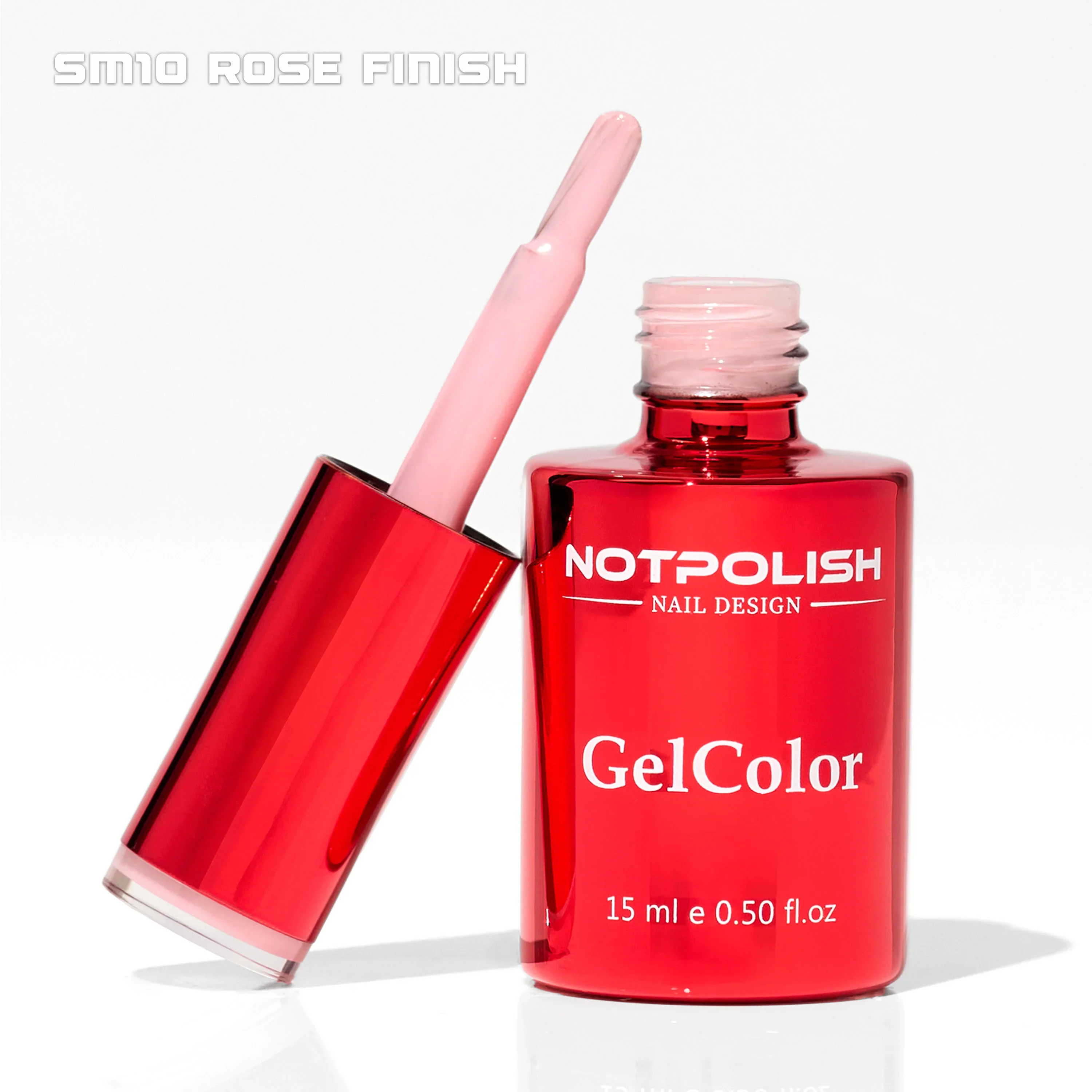 Notpolish Sheer Melts Gel Polish SM10 ROSE FINISH - Image 3