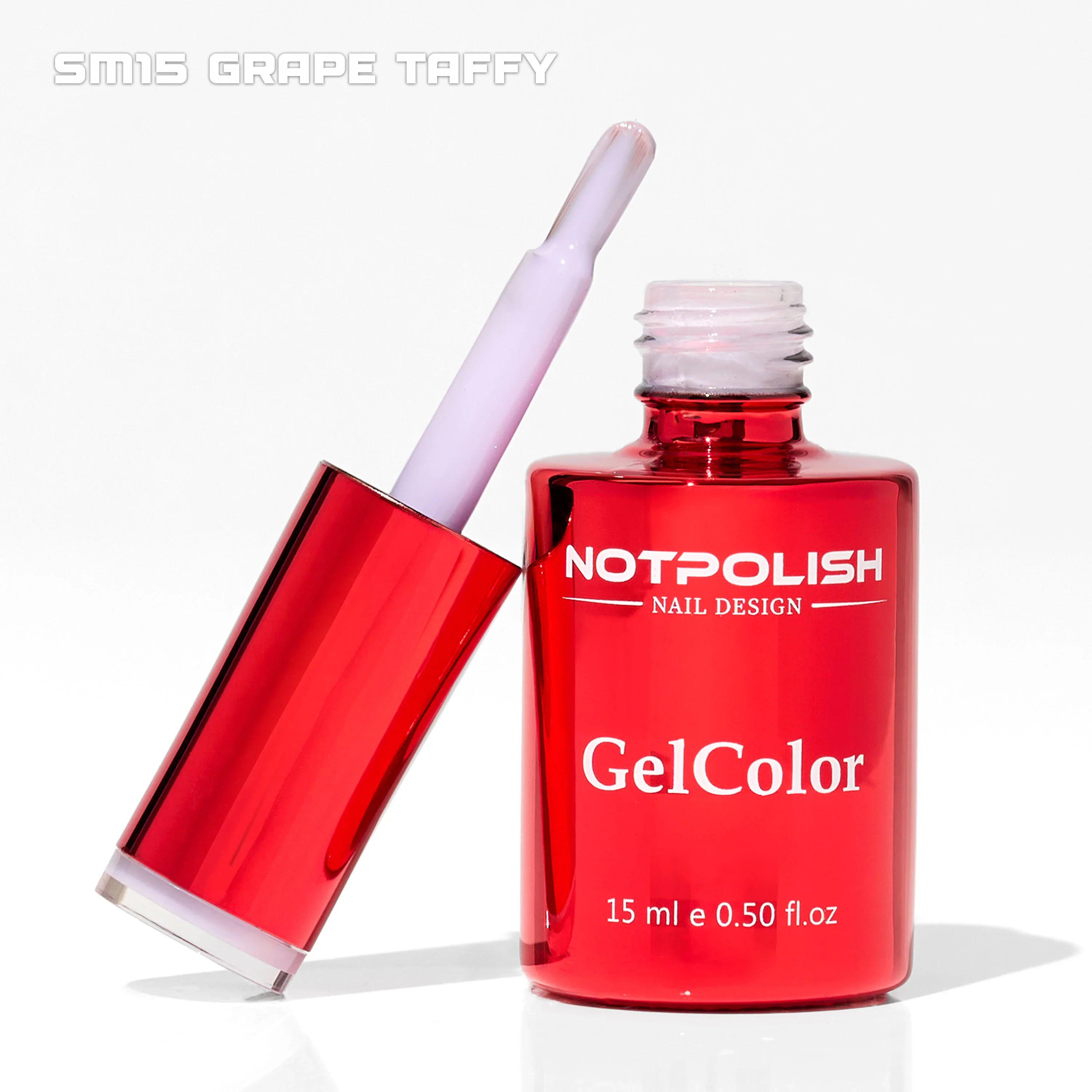 Notpolish Sheer Melts Gel Polish SM15 GRAPE TAFFY - Image 3