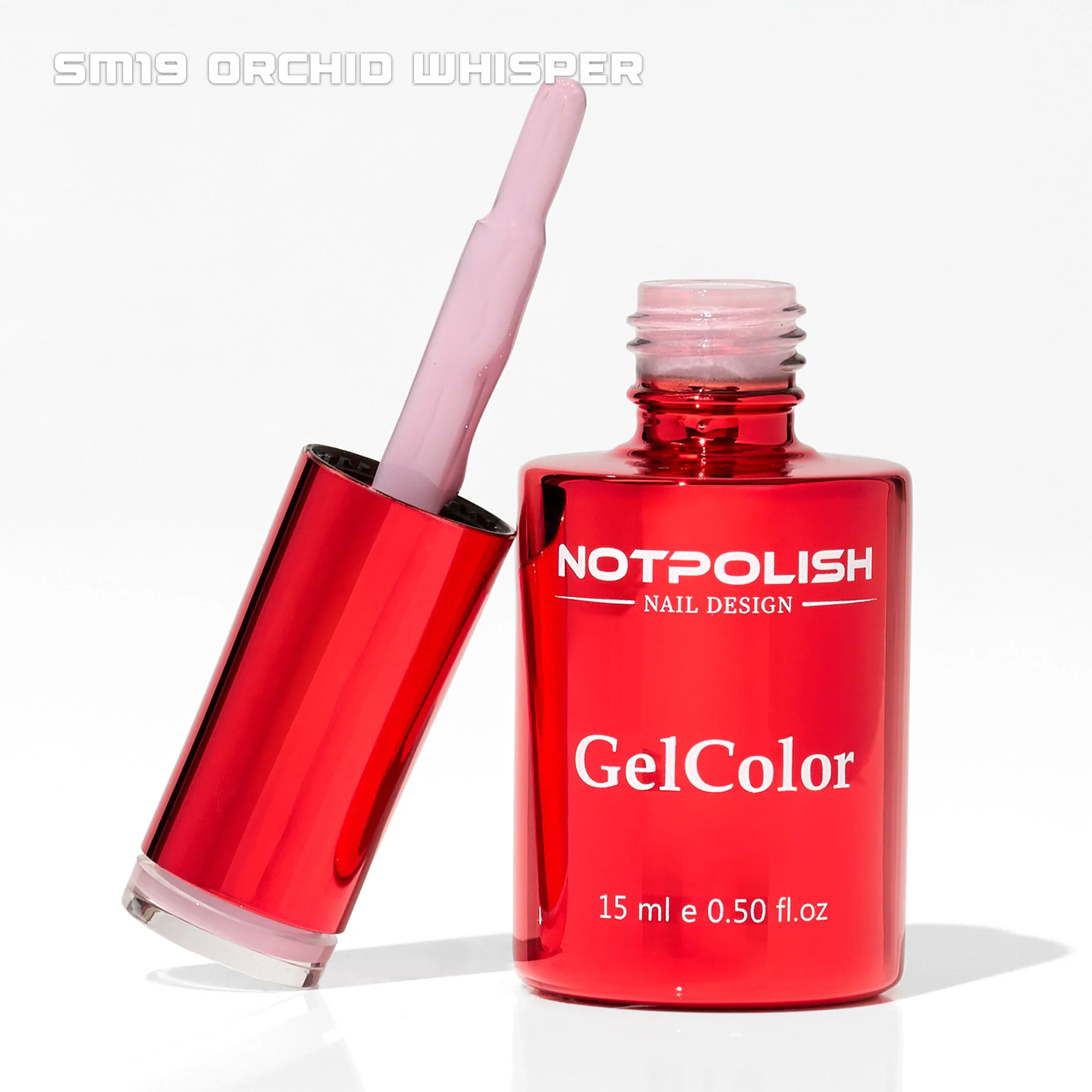 Notpolish Sheer Melts Gel Polish SM19 ORCHID WHISPER - Image 3