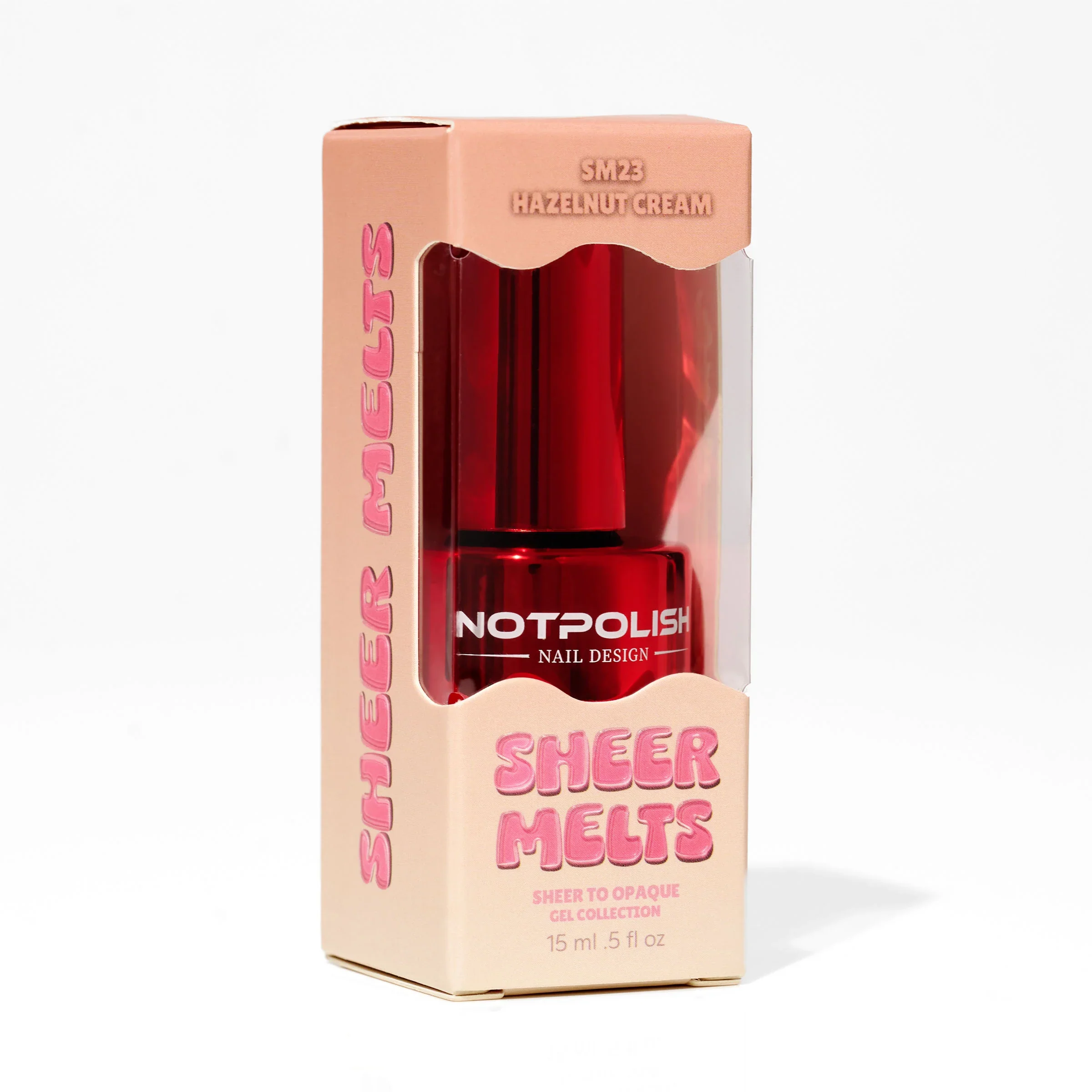 Notpolish Sheer Melts Gel Polish SM23 HAZELNUT CREAM