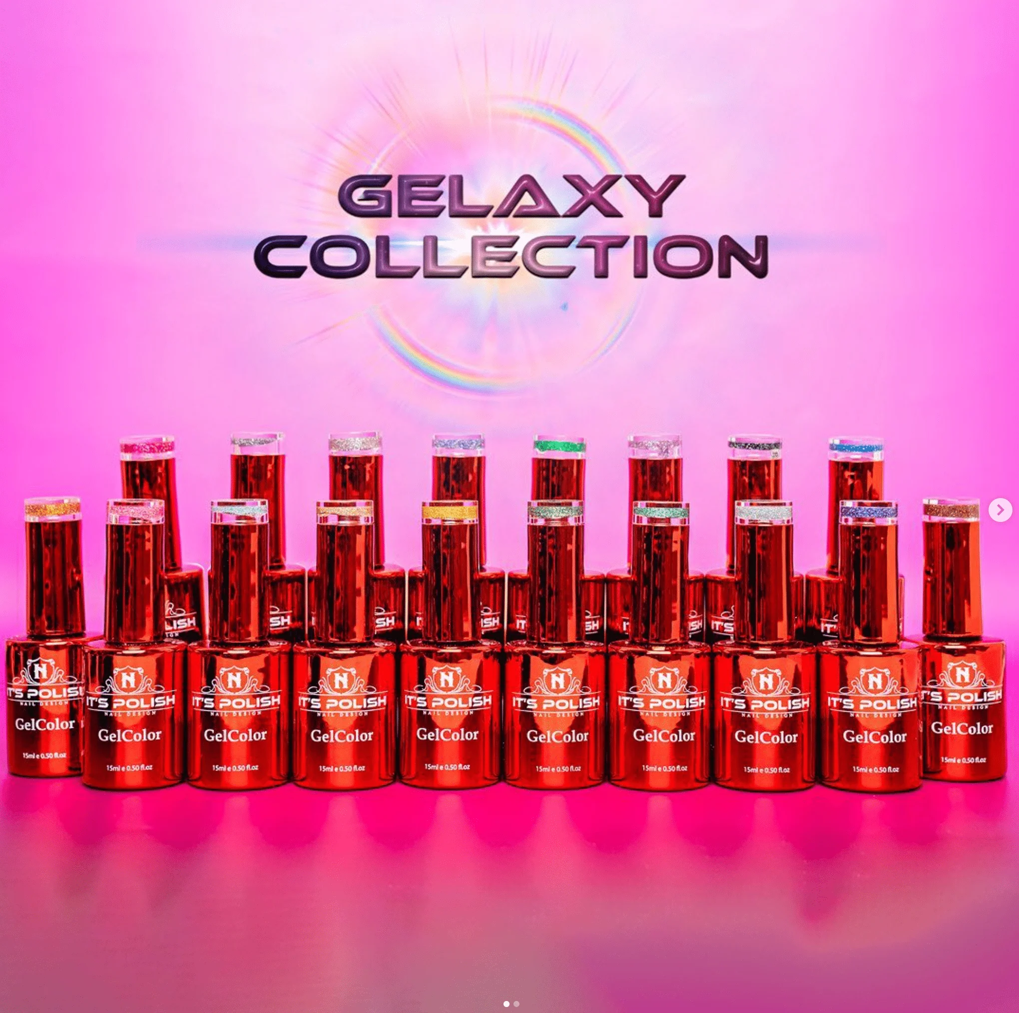 NOTPOLISH Gelaxy Collection IT'S POLISH Disco Reflective Gel Set 2 - Image 2