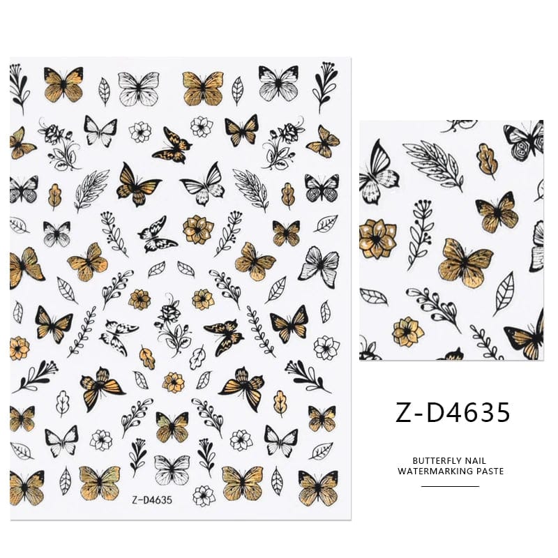 JNBS Butterfly Nail Sticker - Image 10