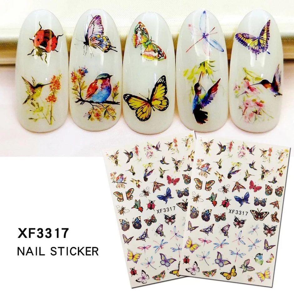 JNBS Butterfly Nail Sticker - Image 16