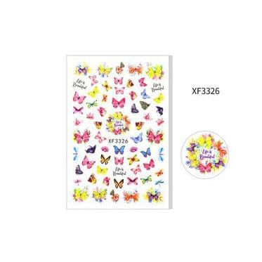 JNBS Butterfly Nail Sticker - Image 3