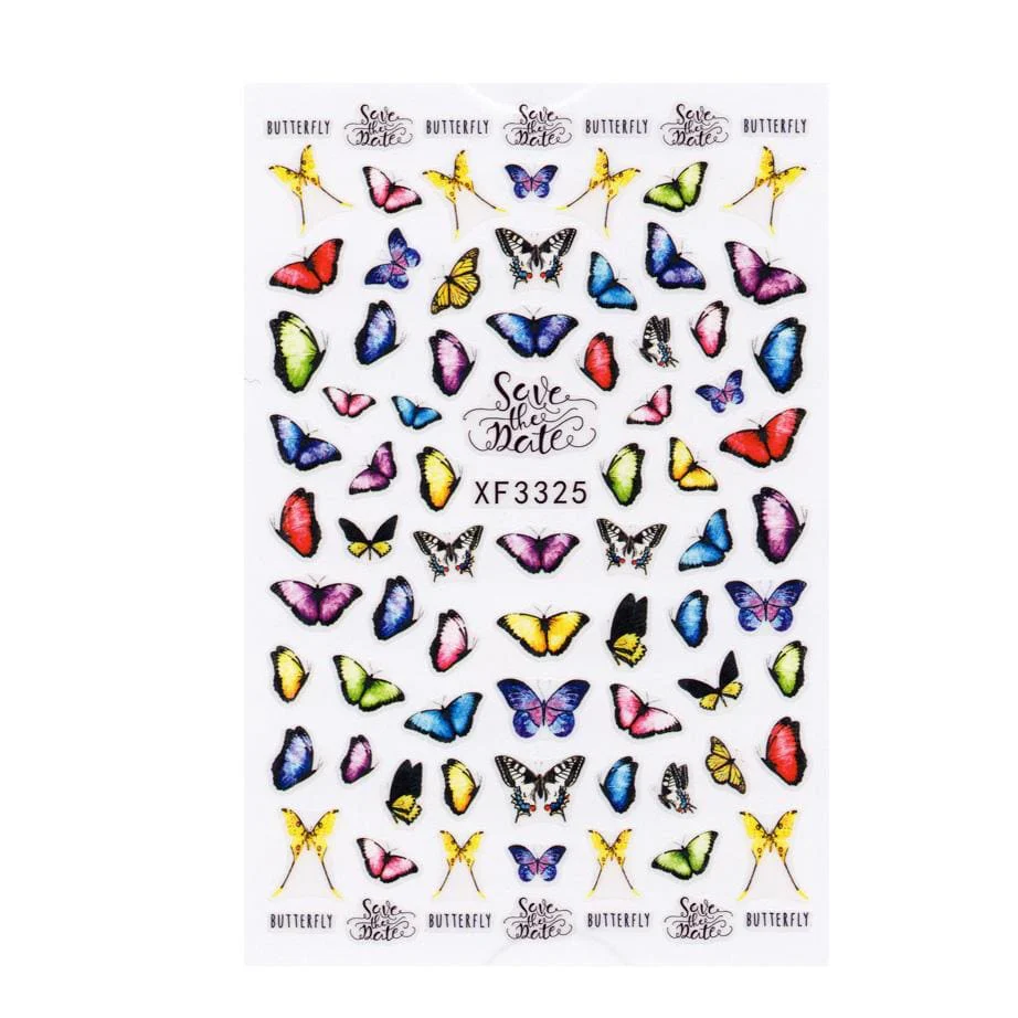 JNBS Butterfly Nail Sticker - Image 4