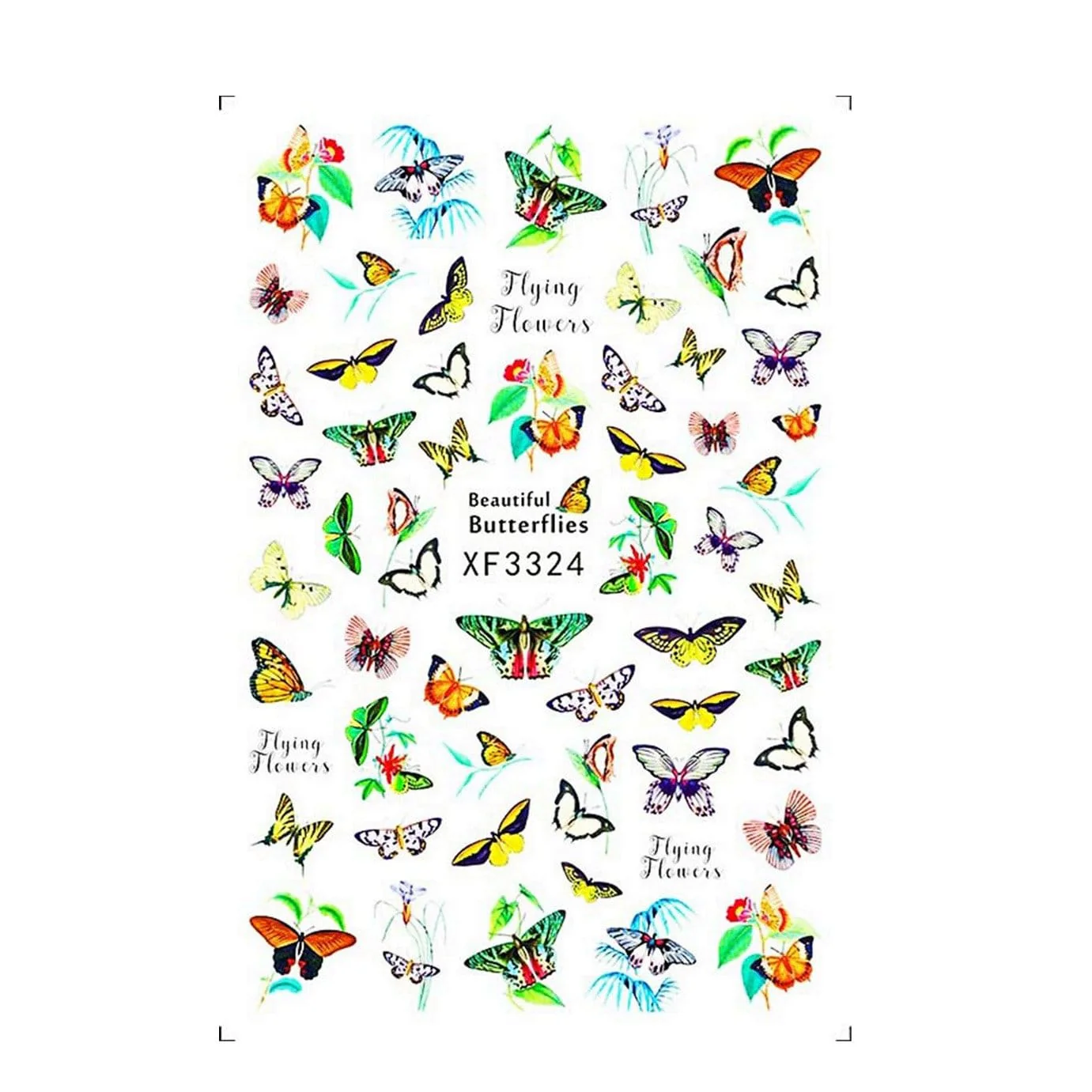 JNBS Butterfly Nail Sticker - Image 5