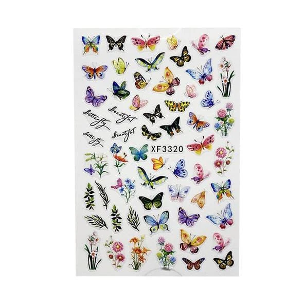 JNBS Butterfly Nail Sticker - Image 6