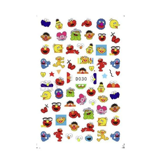 JNBS Nail Sticker Cartoon Version 2 - Image 4