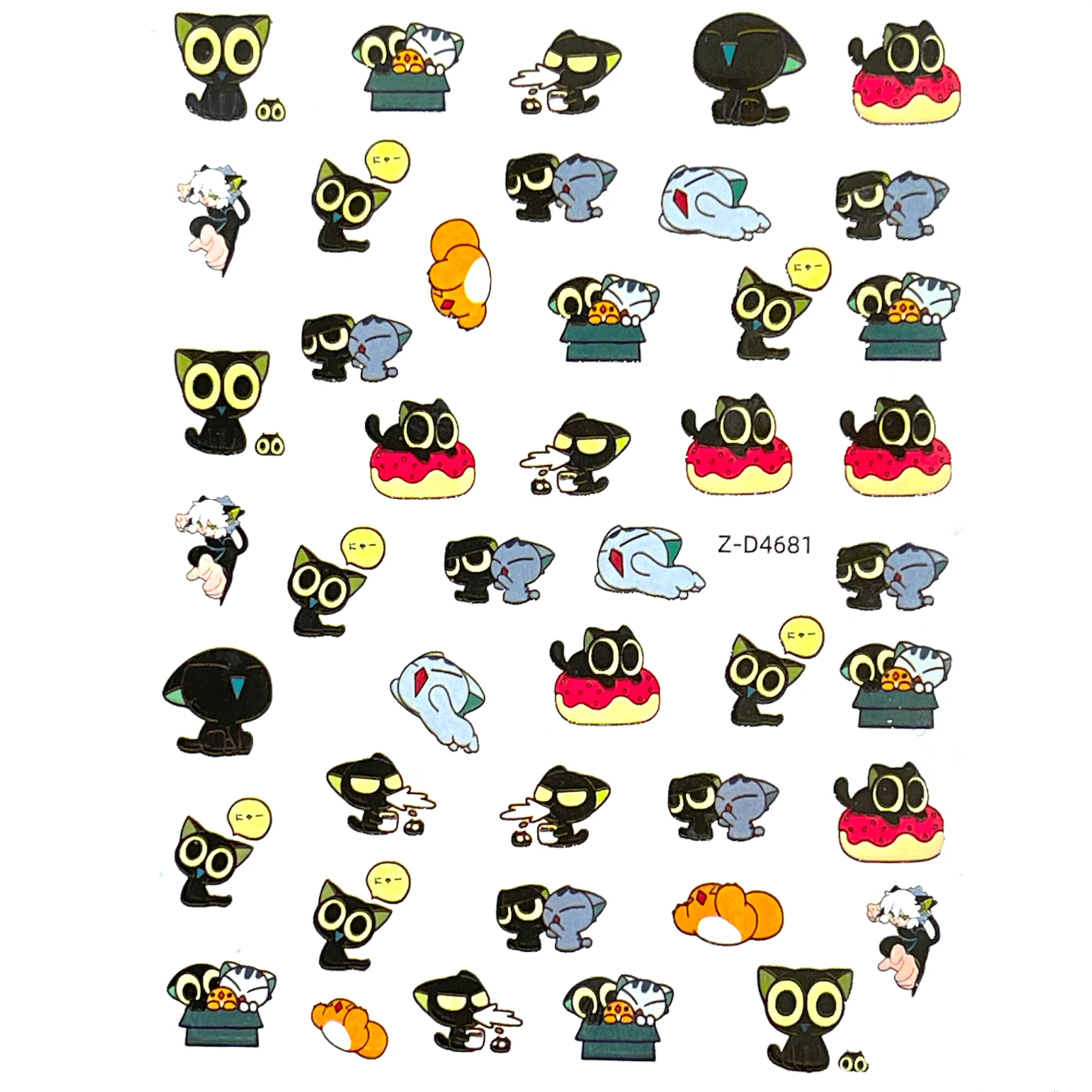 JNBS Nail Sticker Cartoon Version 2 - Image 9
