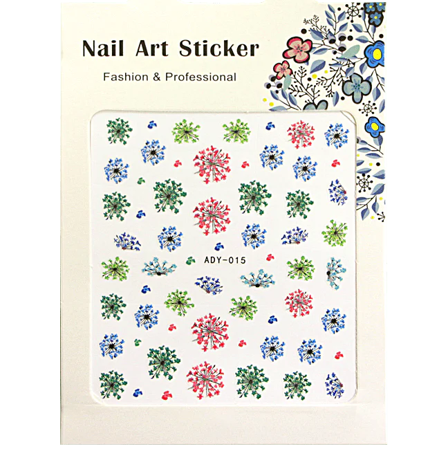 JNBS Nail Sticker Flowers Version 1 - Image 18
