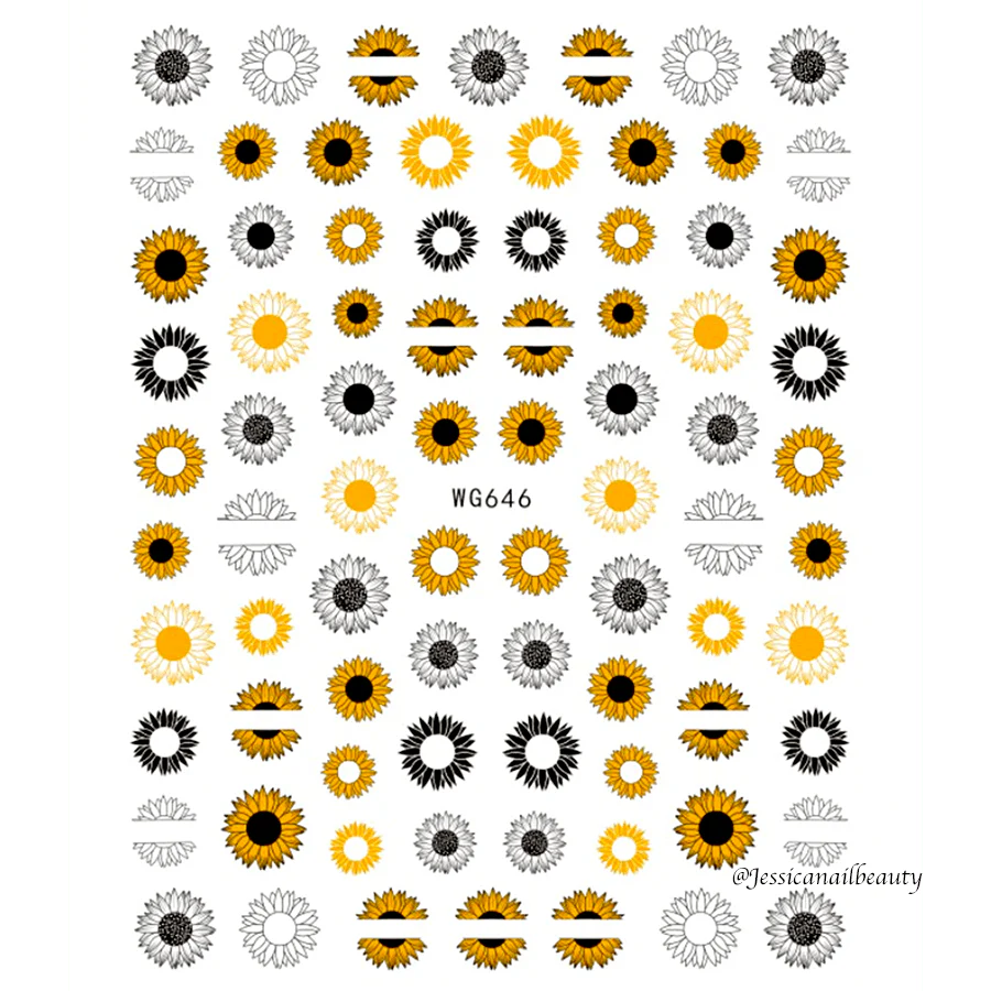 JNBS Nail Sticker Flowers Version 2 - Image 19