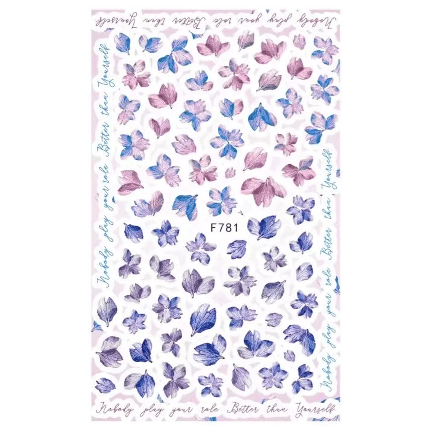 JNBS Nail Sticker Flowers Version 2 - Image 8