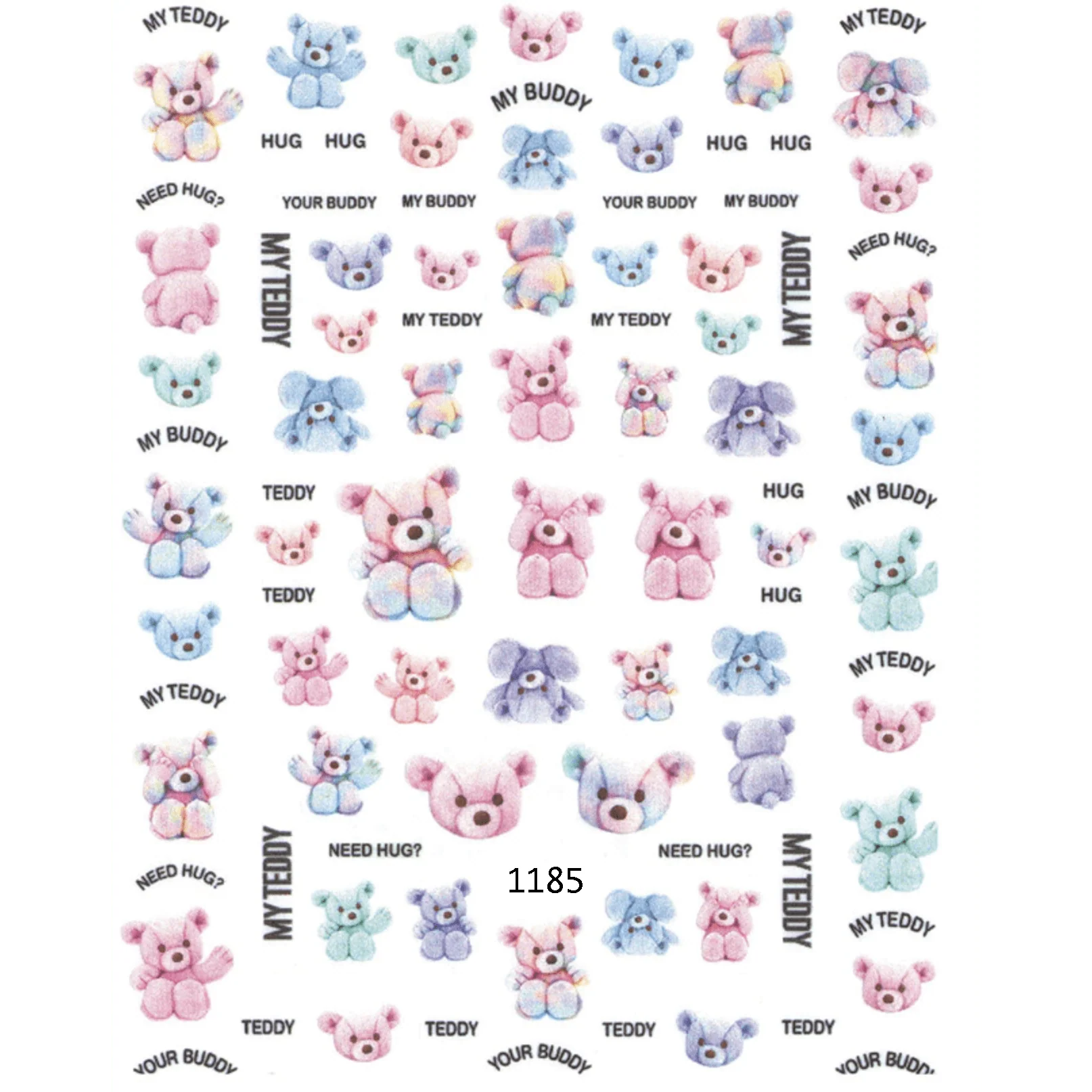 JNBS Nail Sticker Cartoon Version 1 - Image 13