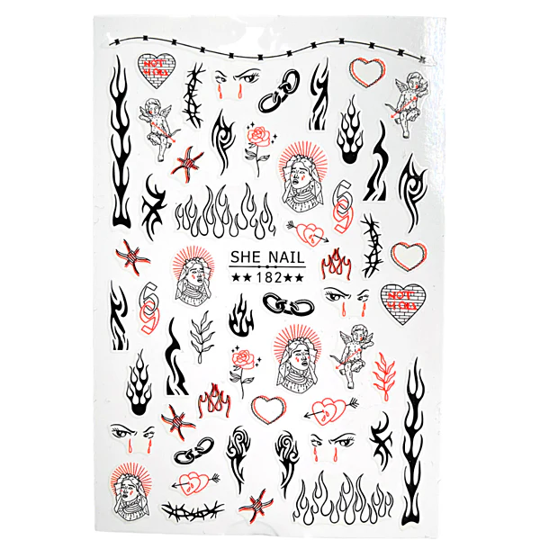 JNBS Nail Sticker Cartoon Version 1 - Image 16