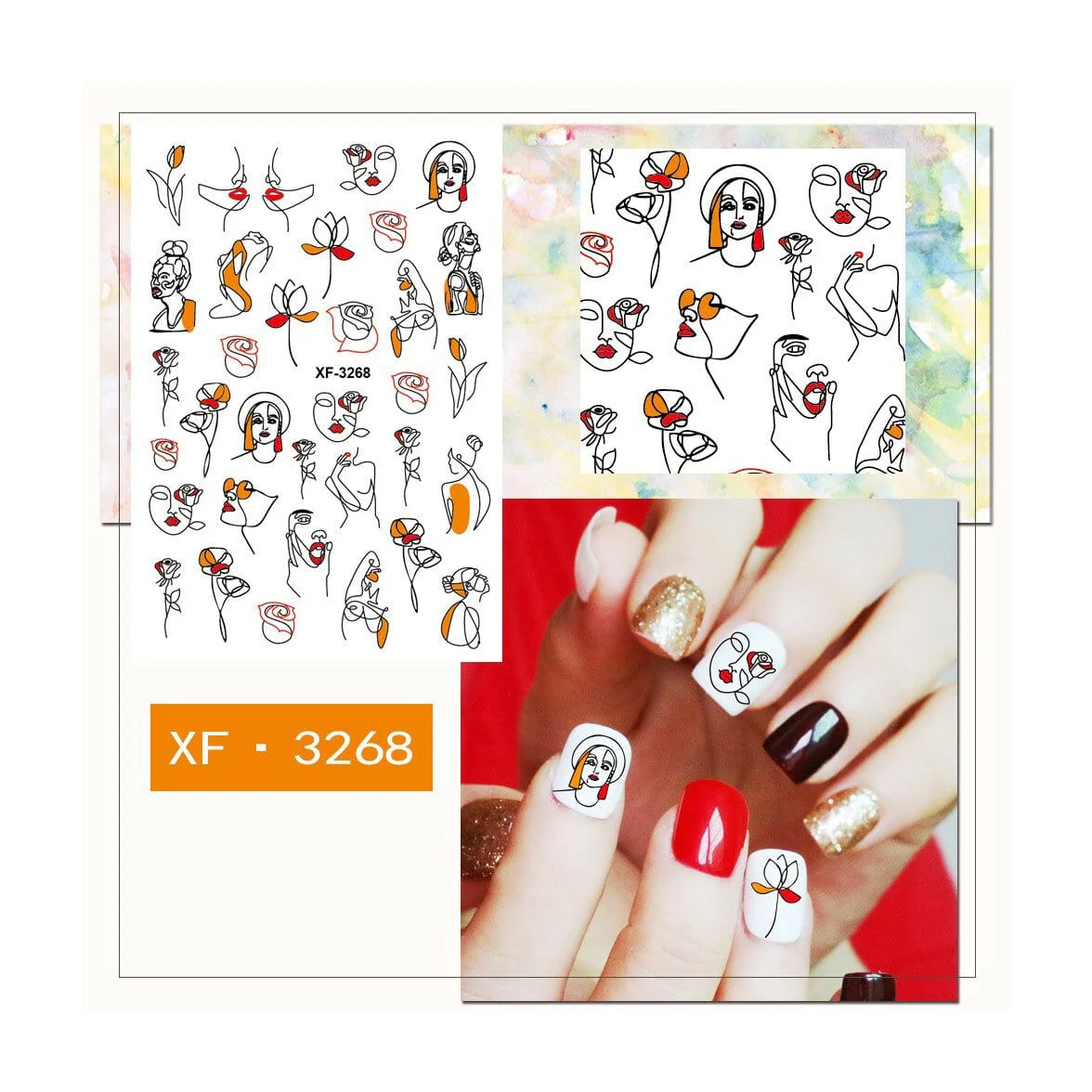 JNBS Nail Sticker Cartoon Version 1 - Image 5