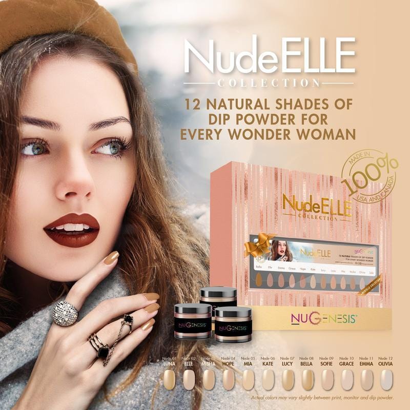 NUGENESIS Nail Dipping Color Powder 43g Nude 10 - Image 2