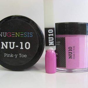 NUGENESIS Nail Dipping Color Powder 43g NU 10 Pink Y Toe