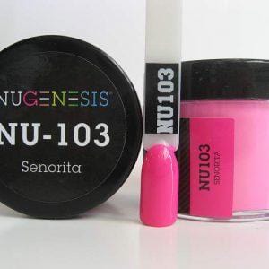 NUGENESIS Nail Dipping Color Powder 43g NU 103 Senorita
