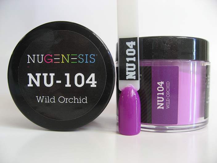 NUGENESIS Nail Dipping Color Powder 43g NU 104 Wild Orchid