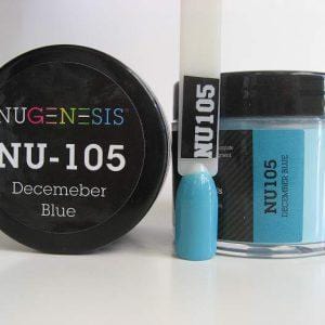 NUGENESIS Nail Dipping Color Powder 43g NU 105 December Blue