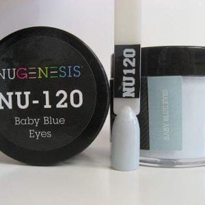 NUGENESIS Nail Dipping Color Powder 43g NU 120 Baby Blue Eyes