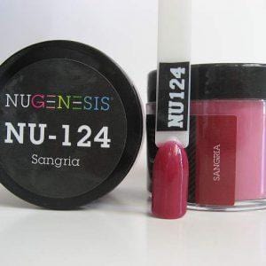 NUGENESIS Nail Dipping Color Powder 43g NU 124 Sangria