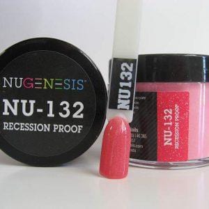 NUGENESIS Nail Dipping Color Powder 43g NU 132 Recession Proof