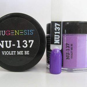 NUGENESIS Nail Dipping Color Powder 43g NU 137 Violet Me Be