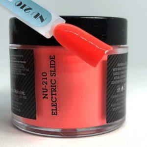 NUGENESIS Nail Dipping Color Powder 43g NU 210 Electric Slide Neon