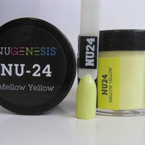 NUGENESIS Nail Dipping Color Powder 43g NU 24 Mellow Yellow
