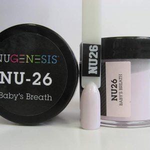 NUGENESIS Nail Dipping Color Powder 43g NU 26 Baby's Breath