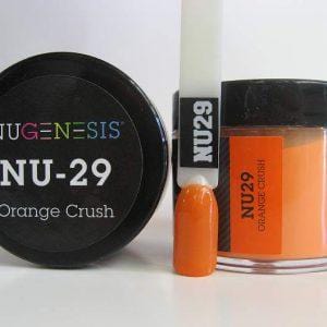 NUGENESIS Nail Dipping Color Powder 43g NU 29 Orange Crush