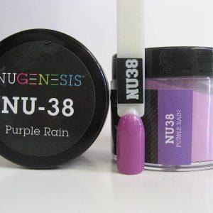 NUGENESIS Nail Dipping Color Powder 43g NU 38 Purple Rain