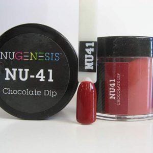 NUGENESIS Nail Dipping Color Powder 43g NU 41 Chocolate Dip