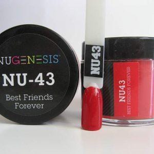 NUGENESIS Nail Dipping Color Powder 43g NU 43 Best Friends Forever