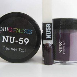 NUGENESIS Nail Dipping Color Powder 43g NU 59 Beaver Tail