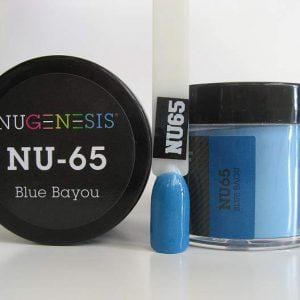 NUGENESIS Nail Dipping Color Powder 43g NU 65 Blue Bayou