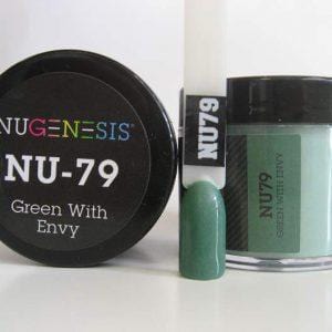 NUGENESIS Nail Dipping Color Powder 43g NU 79 Green With Envy