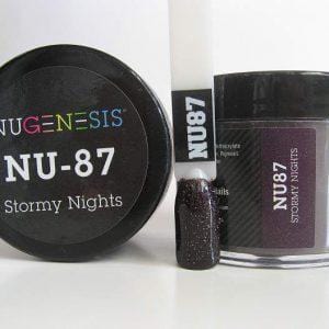 NUGENESIS Nail Dipping Color Powder 43g NU 87 Stormy Nights