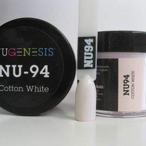 NUGENESIS Nail Dipping Color Powder 43g NU 94 Cotton White