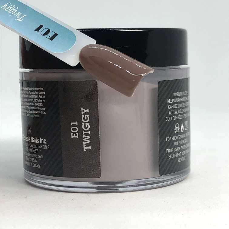 NUGENESIS Nail Dipping Color Powder 43g E 01 Fall In Love Collection Twiggy